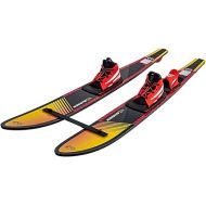 HO Sports Burner Combo Waterskis with Blaze Bindings, 140 lbs+, Max Speed 26 mph, Gold/Black