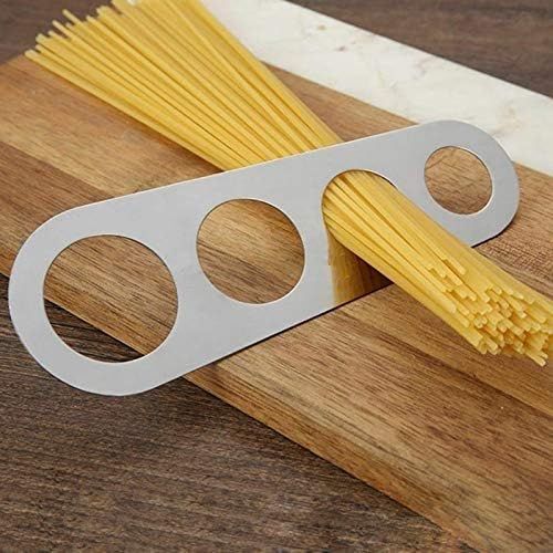  HOHT Spaghetti Portionierer; Spaghettimass aus Edelstahl Pasta Massnahme Kuechenhelfer Werkzeuge