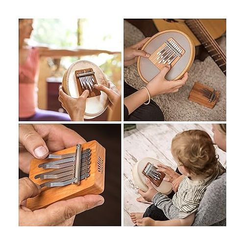  Kalimba B17 C Major - The Original Handmade in Germany - Thumb Piano - Easy to Learn Musical Instrument - Perfect for Beginners - Thumb Piano Equally for Children and Professionals