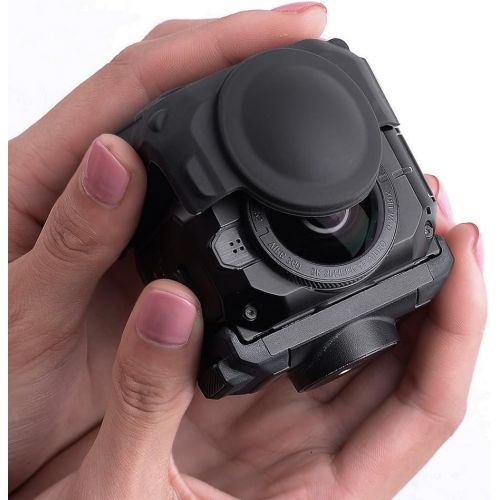  Protective Lens Cover for Garmin Virb 360 Camera, Silicone Case for Garmin Virb 360 Rugged Waterproof 360-degree Camera by HOLACA