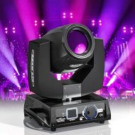 7R 230W Beam Sharpy Moving Head Light - 17 Gobos RGBW Beam Lights - 14 Colors Led Moving Head Light Dj Lights - 16CH DMX512 Sound Control for Church Wedding Disco Party