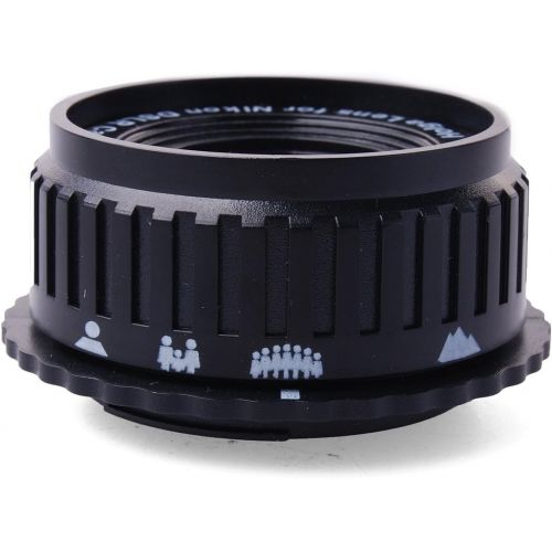  Holga 60mm f/8 Lens for Nikon DSLR (Black)