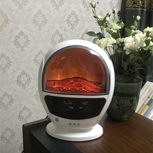  HOLPPO URG Electric Fire, Electric Cooker, Retro Electric 1.5kw Wood Burner Heater Stove Fire Freestanding Wood Fireplace LED Light Adjustable Temperature URG