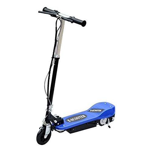  HOMCOM Elektroroller Kinder E-Scooter Kinderroller Roller Tretroller klappbar hoehenverstellbar 120W Metall + Kunststoff 76 x 38 x (80-96) cm 4 Farben