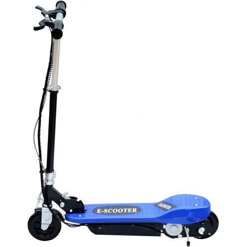  HOMCOM Elektroroller Kinder E-Scooter Kinderroller Roller Tretroller klappbar hoehenverstellbar 120W Metall + Kunststoff 76 x 38 x (80-96) cm 4 Farben