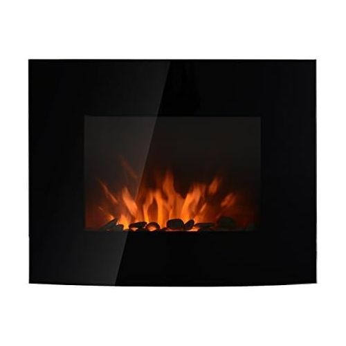 Homcom Electric Fireplace, Electric LED Gravel, 820 053