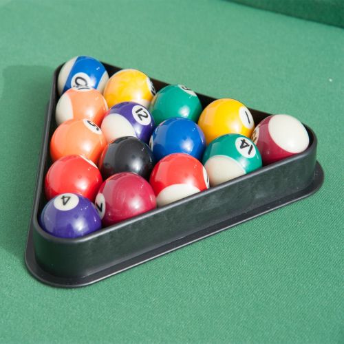  HOMCOM 4.5 Portable Folding Compact Mini Billiards Table with Full Game Accessory Set