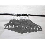 Home Expressions Premium Velvet Hangers (Pack of 20) - Ultra Thin No Slip Velvet Suit Swivel Hangers - 21 Extra Wide Strong Velvet Hangers - Space Saving Clothes Hangers - 21x0.2x1