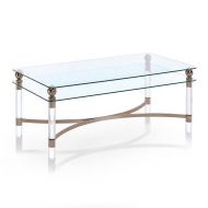 HOMES: Inside + Out IDF-4352C Stella Coffee Table Gold