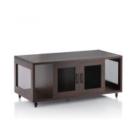 HOMES: Inside + Out ioHOMES Kyle Industrial Coffee Table, Vintage Walnut