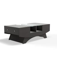 HOMES: Inside + Out ioHOMES Markham Contemporary 2-Drawer Coffee Table, Espresso