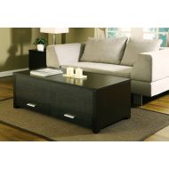 HOMES: Inside + Out ioHOMES Achley Trunk-Style Coffee Table, Dark Espresso