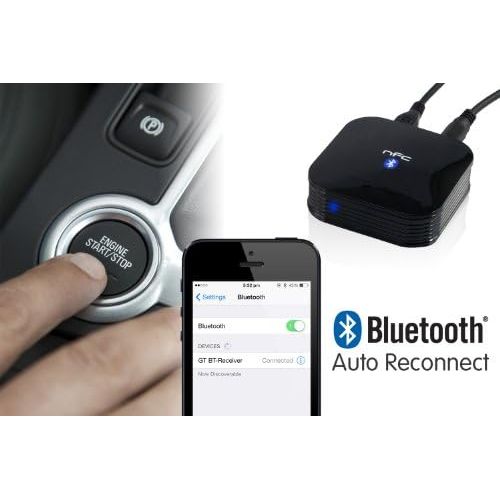  [아마존베스트]-Service-Informationen HomeSpot NFC-enabled Bluetooth Audio Receiver for Car Radio