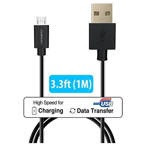  [아마존베스트]HomeSpot Charger & Micro USB Cable Value Pack Compact Universal USB Charger / Power Supply / 5V1A with EU Plug with 1 Metre USB Micro USB Cable for Samsung Galaxy, Nexus, HTC, Moto