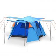 HOMESTAR STAR HOME Family Tents for Camping 3-4 Person Pop up Tent Sun Shelter with UV Protection Waterproof Windproof Automatic Tent