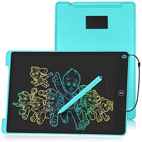  [아마존베스트]HOMESTEC LCD Writing Board, 8.5 Inches, Colourful Display, Childrens Laptop for Notes/Drawing, Optimal Paper Replacement, Childrens Toys, 3 Years and Above