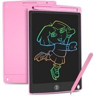[아마존베스트]HOMESTEC LCD Writing Board, 8.5 Inches, Colourful Display, Childrens Laptop for Notes/Drawing, Optimal Paper Replacement, Childrens Toys, 3 Years and Above