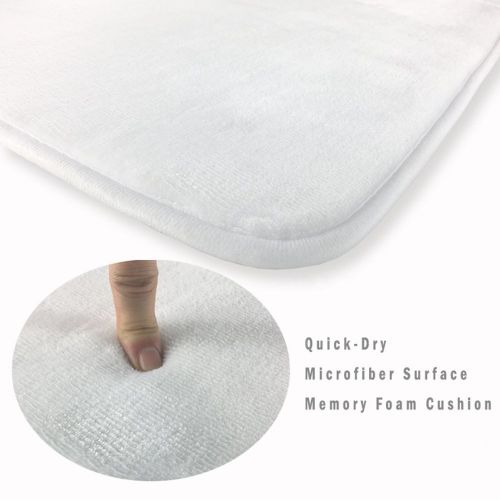  HOMESTORES Thicken Skidproof Toilet Seat U Shaped Cover Bath Mat Lid Cover