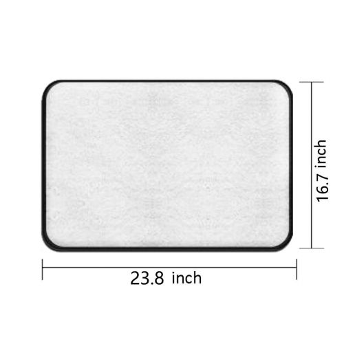  HOMESTORES Memory Foam Bath Kitchen Mat For Bathroom - Retro Baseball Shower Spa Rug Entrance Door Mats Home Decor With Non Slip Backing 17x24 Inch