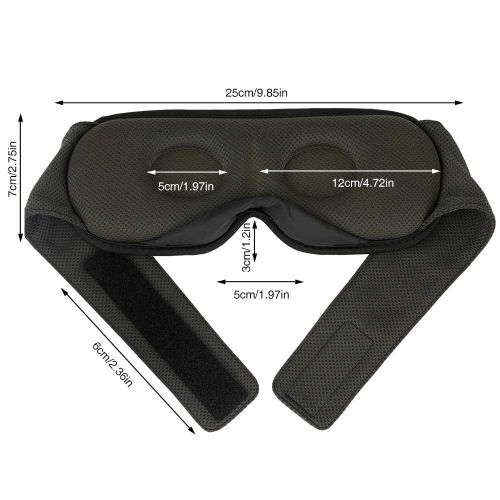  [아마존 핫딜]  [아마존핫딜]HOMMINI Schlafmaske Damen und Herren, Premium 3D Schlafbrille Nachtmaske,100% Lichtschutz, super weich und bequem, Augenmaske fuer Reisen, Schichtarbeit und Nickerchen, Inklusive Oh