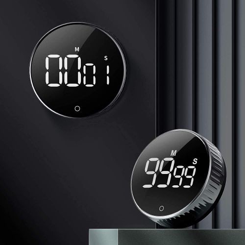  [아마존베스트]Hommini Digital Kitchen Timer with Magnetic Holder, Kitchen Alarm Clock, Magnetic LCD Screen, Timer Egg Clock, Ideal Kitchen Timer for Cooking, Baking, Sports, Study etc.