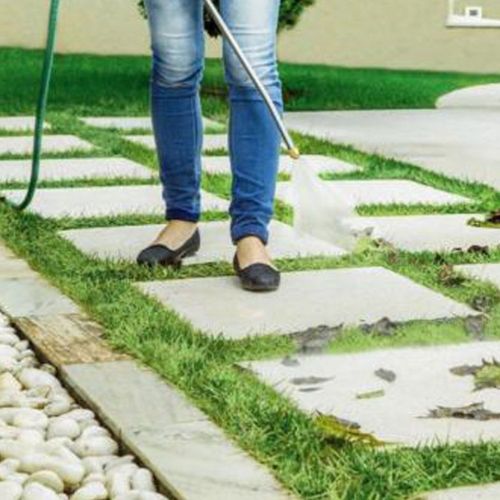  HOMYY Hochdruckreiniger Wand Gartenschlauch Spruehduese Powered Washer Aufsatz Wasserstrahlglas Reiniger fuer Autowaesche und Fensterwaesche