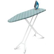 [아마존베스트]Homz 4-Leg Steel Top Ironing Board, Blue Lattice Cover