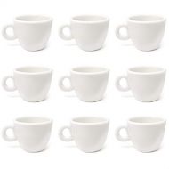 HONBAY 10PCS White Plastic Dollhouse Mini Coffee Cup Tea Cup