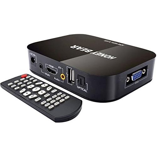  [아마존베스트]-Service-Informationen Honey Bear FULL HD 1080P Media Player TV BOX HDMI USB SD/MMC MKV For 2TB External Hard Drive Multi Way