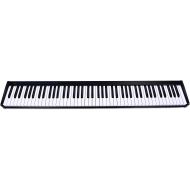 [아마존베스트]HONEY JOY Digital Piano 88 Key Weighted, Full Size Portable Electric Piano Keyboard with Sustain Pedal, MIDI Touch Sensitive Keyboard with Bluetooth, Musical Teaching Keyboard Toy