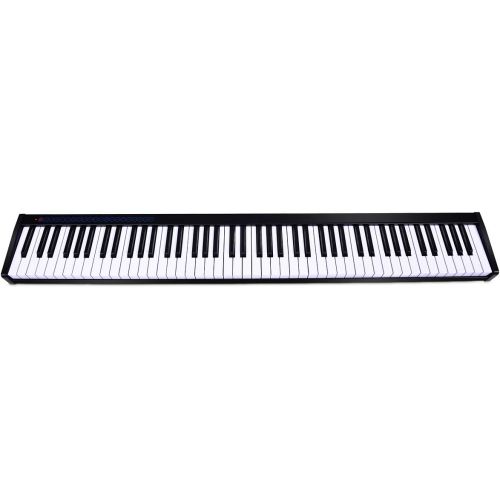  [아마존베스트]HONEY JOY Digital Piano 88 Key Weighted, Full Size Portable Electric Piano Keyboard with Sustain Pedal, MIDI Touch Sensitive Keyboard with Bluetooth, Musical Teaching Keyboard Toy