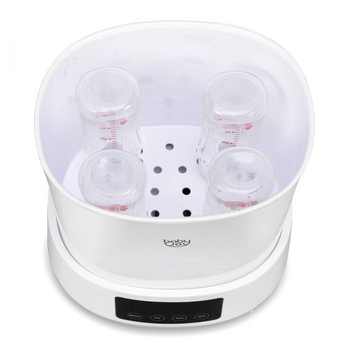  HONEY JOY Bottle Sterilizer and Dryer, 3-in-1 Adjustable Bottles Dryer, LCD Display, Electric Steam...