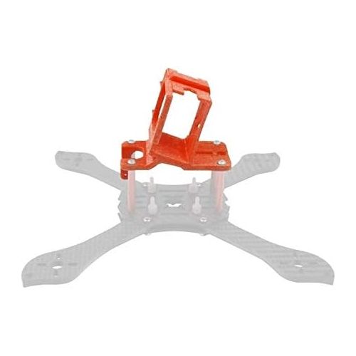  HONG YI-HAT 3D Printed TPU Camera Fixed Mount Cover 20/25 / 30 Degree for GOPRO 5 6 7 for Three1 Frame Kit DIY FPV Racing Drone Drone Spare Parts (Color : Red 25 Degree)