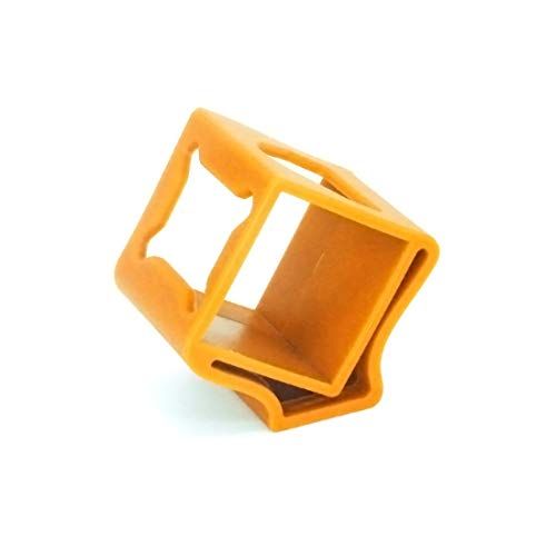  HONG YI-HAT TPU 3D Printed Camera Mount Holder Bracket 3D Printing for Gopro 4 Session for Runcam 3 FPV Racer RC Drone Camera DIY Accessory Drone Spare Parts ( Color : Orange )