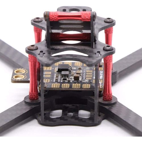  HONG YI-HAT RC FPV Racing Drone 3K Carbon Fiber 220mm Frame Kit DIY Aircraft Mini Indoor Racer Super Light 4-axis Quadcopter Accessories Drone Spare Parts