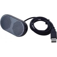 [아마존베스트]HONKYOB USB Mini Speaker Computer Speaker Powered Stereo Multimedia Speaker for Notebook Laptop PC(Black)