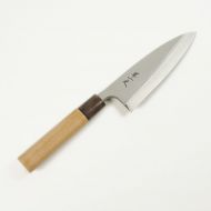 [아마존베스트]HONMAMON Sakai Ichiji Deba Hocho (Deba Kitchen Knife) 150mm(5.9) for Right Hander with Japanese Style Handle! Blade : Stainless Steel