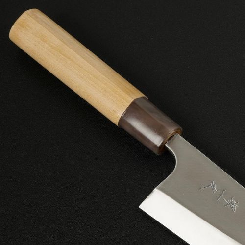  [아마존베스트]HONMAMON Sakai Ichiji Deba Hocho (Deba Kitchen Knife) 150mm(5.9) for Right Hander with Japanese Style Handle! Blade : Stainless Steel