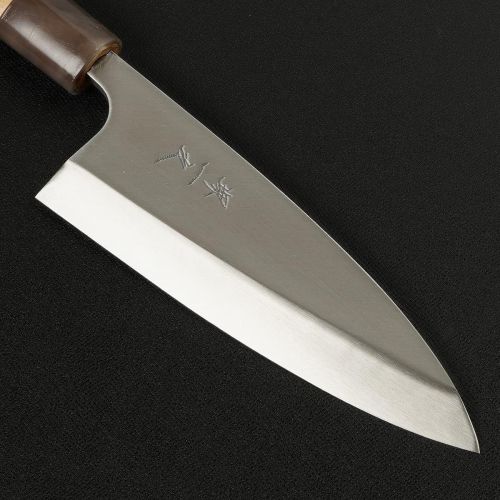  [아마존베스트]HONMAMON Sakai Ichiji Deba Hocho (Deba Kitchen Knife) 150mm(5.9) for Right Hander with Japanese Style Handle! Blade : Stainless Steel