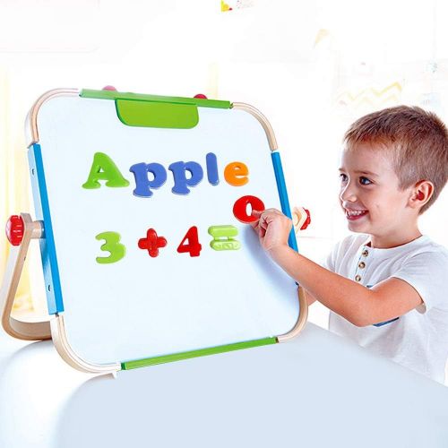  HOONEW Magnetic Letters Numbers Alphabet Plastic ABC 123 Fridge Magnets for Vocabulary Educational Toy Set Preschool Learning Spelling Counting Includes Uppercase Lowercase Math Sy