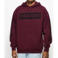 HOONIGAN Hoonigan Censor Bar Kill All Tires Burgundy Hoodie