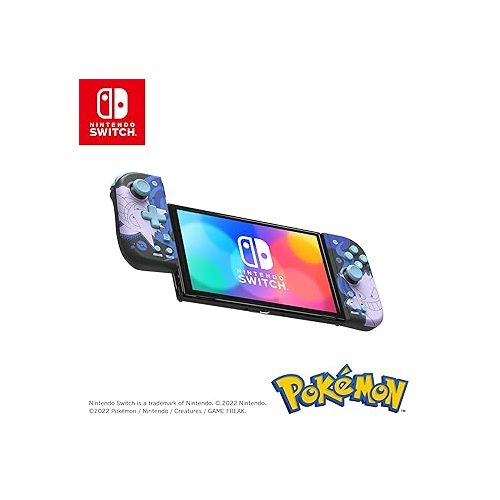  HORI Nintendo Switch Split Pad Compact (Gengar) - Ergonomic Controller for Handheld Mode - Officially Licensed by Nintendo & Pokemon