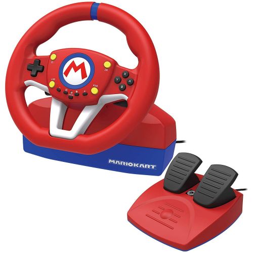  Hori Nintendo Switch Mario Kart Racing Wheel Pro Mini By - Officially Licensed By Nintendo - Nintendo Switch