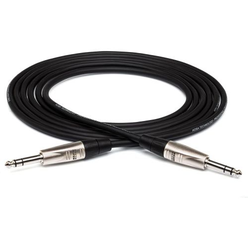  Hosa HSS-003 REAN 1/4 TRS to REAN 1/4 TRS Pro Balanced Interconnect, 3 Feet