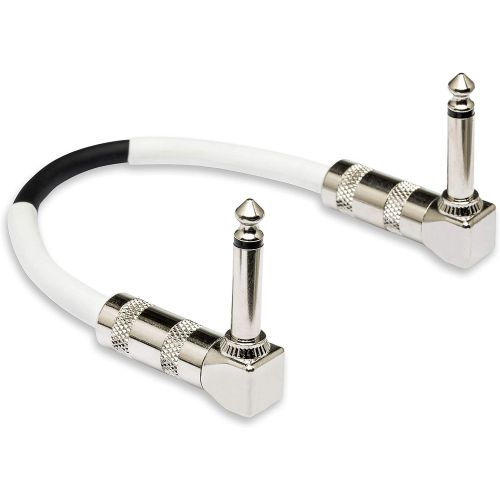  Hosa CPE606 Guitar Patch Cable Right Angle 6 Pack - (6 Pack) (6 Inches)