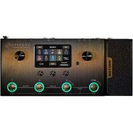 Hotone Ampero MP-100 Guitar Bass Amp Modeling IR Cabinets Simulation Multi Language Multi-Effects with Expression Pedal Stereo OTG USB Audio Interface