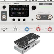 HOTONE Ampero II Stage MP-380 + Ampero II Press EXP Bundle Multi-Effects Processor Touch Screen Guitar Bass Amp Modeling IR Cabinets Simulation with FX Loop MIDI I/O Stereo OTG USB Audio Interface