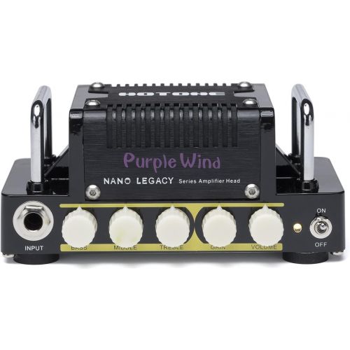  Hotone Nano Legacy Purple Wind 5-Watt Compact Guitar Amp Head with 3-Band EQ
