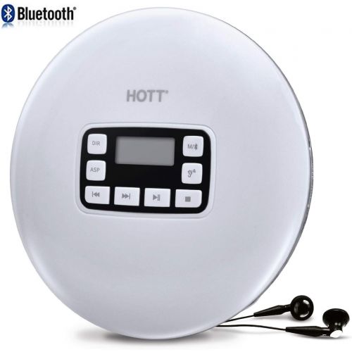  [아마존 핫딜] [아마존핫딜]Portable CD Player, HOTT Small CD Player, Personal Compact Discman CD Player Walkman Music CD Player with Headphones, LCD Display, Electronic Skip Protection and Anti-Shock Functio