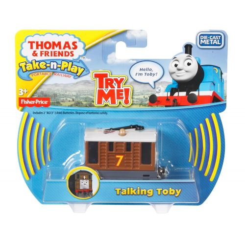  HOUSE SMART and ships from Amazon Fulfillment. Fisher-Price Thomas & Friends Take-n-Play, Talking Toby Train